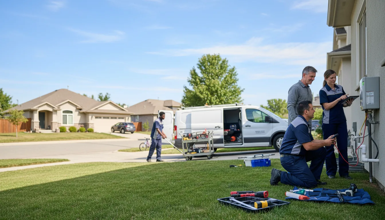 Tankless water heater service in Saint Francis, MN